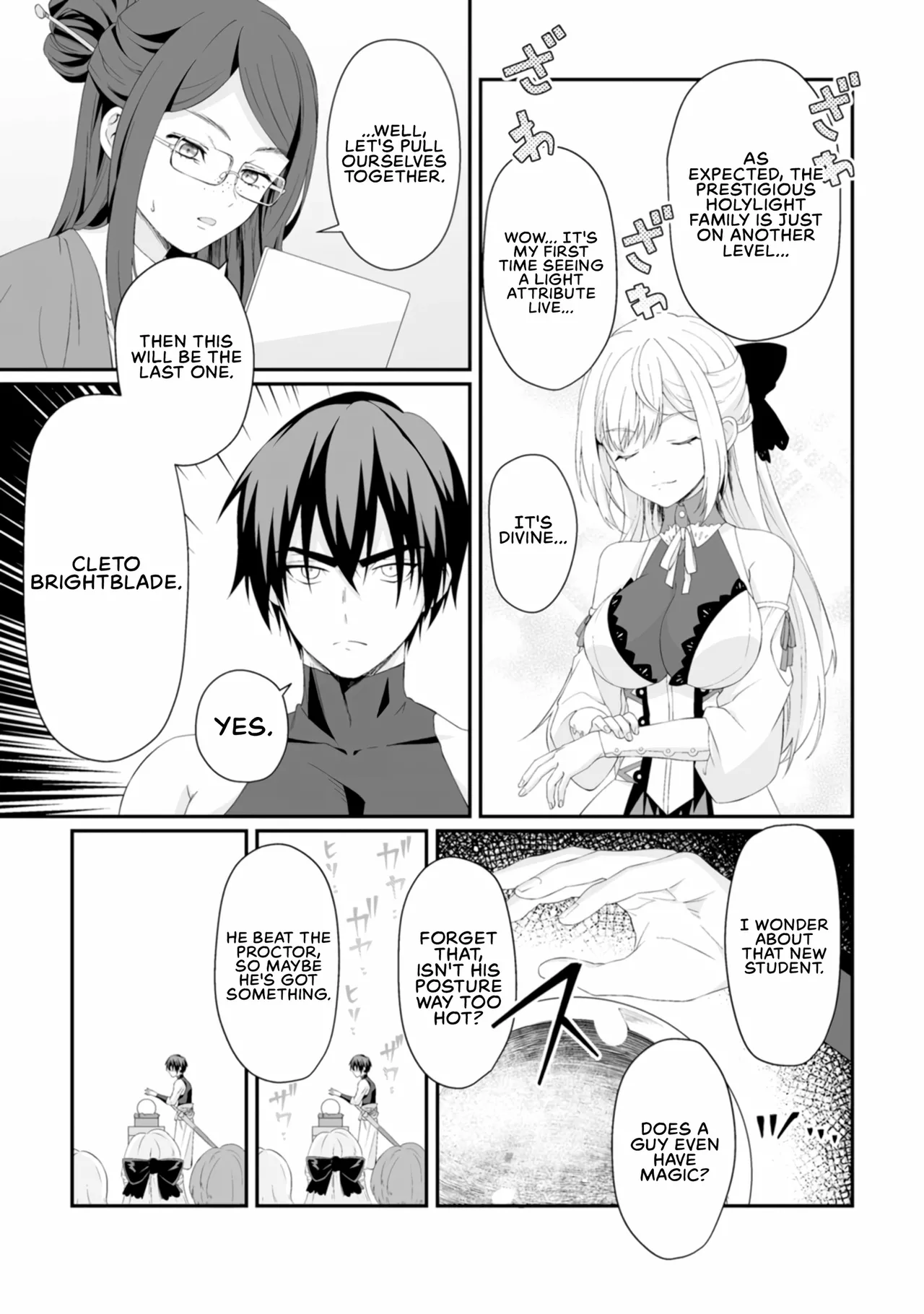 I, the Only Male Knight in a Chastity-Reversed World, Entered the Female Knight Academy and Was Treated as a Hero for Some Reason: Unrivaled in the Harem with My Unequaled Skills page 10 full