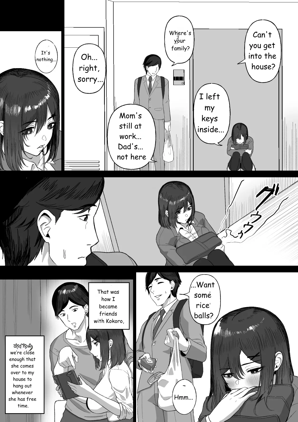 Otonari no Downer Oyako ni Shiboritorareru Hanashi page 4 full