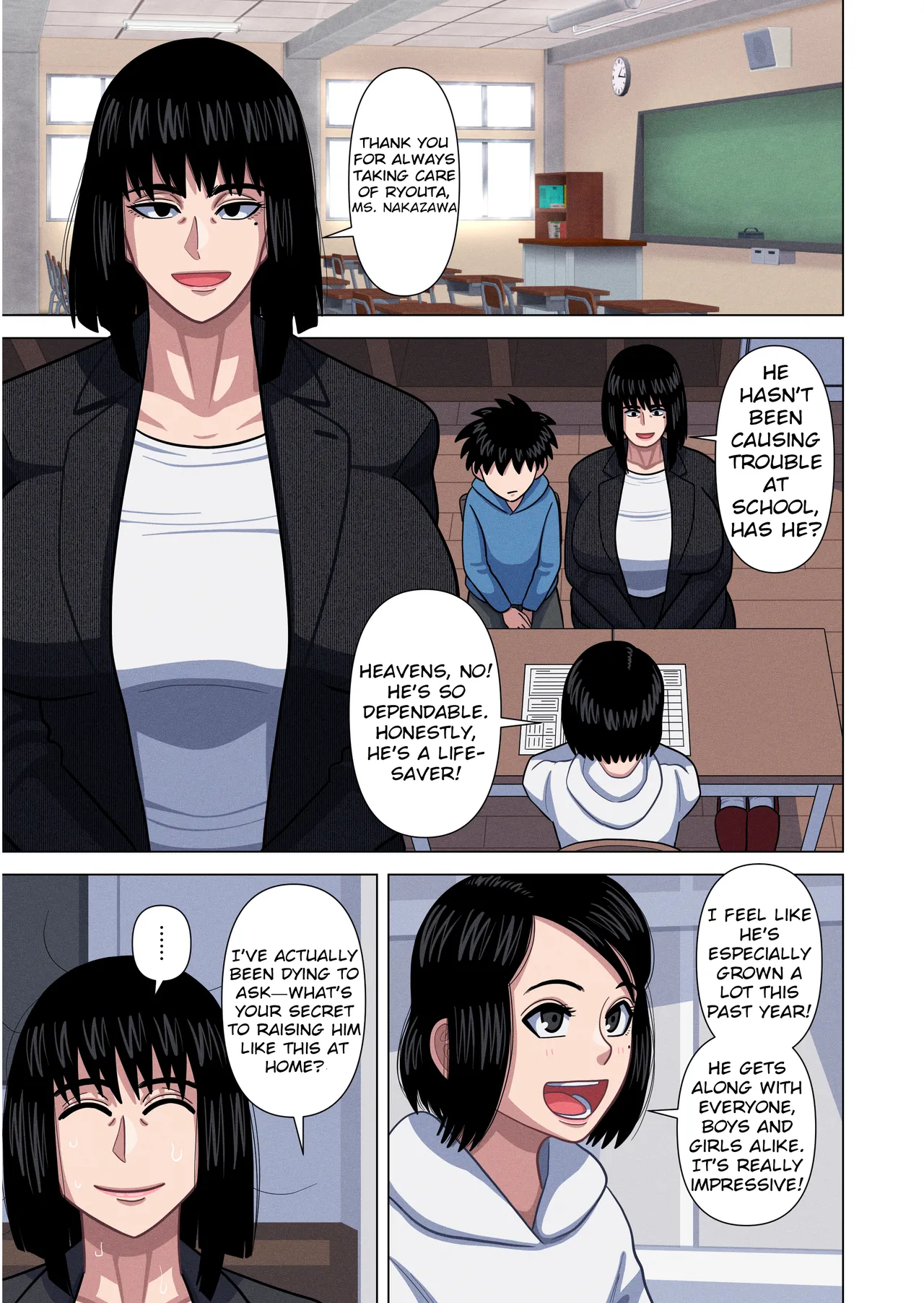 My mom &amp; Homeroom Teacher Ended Up Having Sex page 3 full