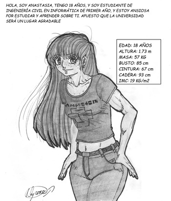 ANASTASIA WEIGHT GAIN IN UNIVERSITY cover