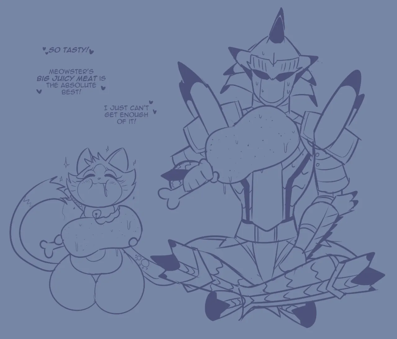 Meowster Hunter: Jennifur page 10 full