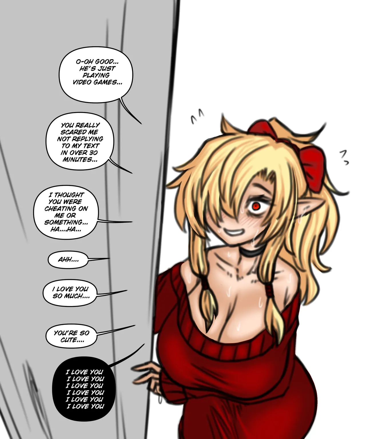 your new girlfriend is a bit... uh.... page 1 full