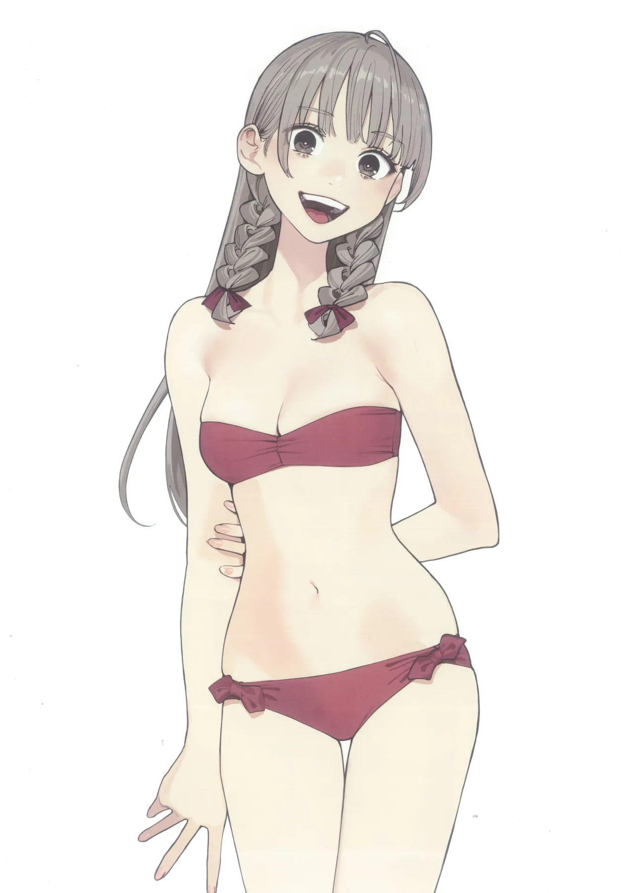 "It's a bit late, but I've fallen in love with my childhood friend" illustrations page 2 full