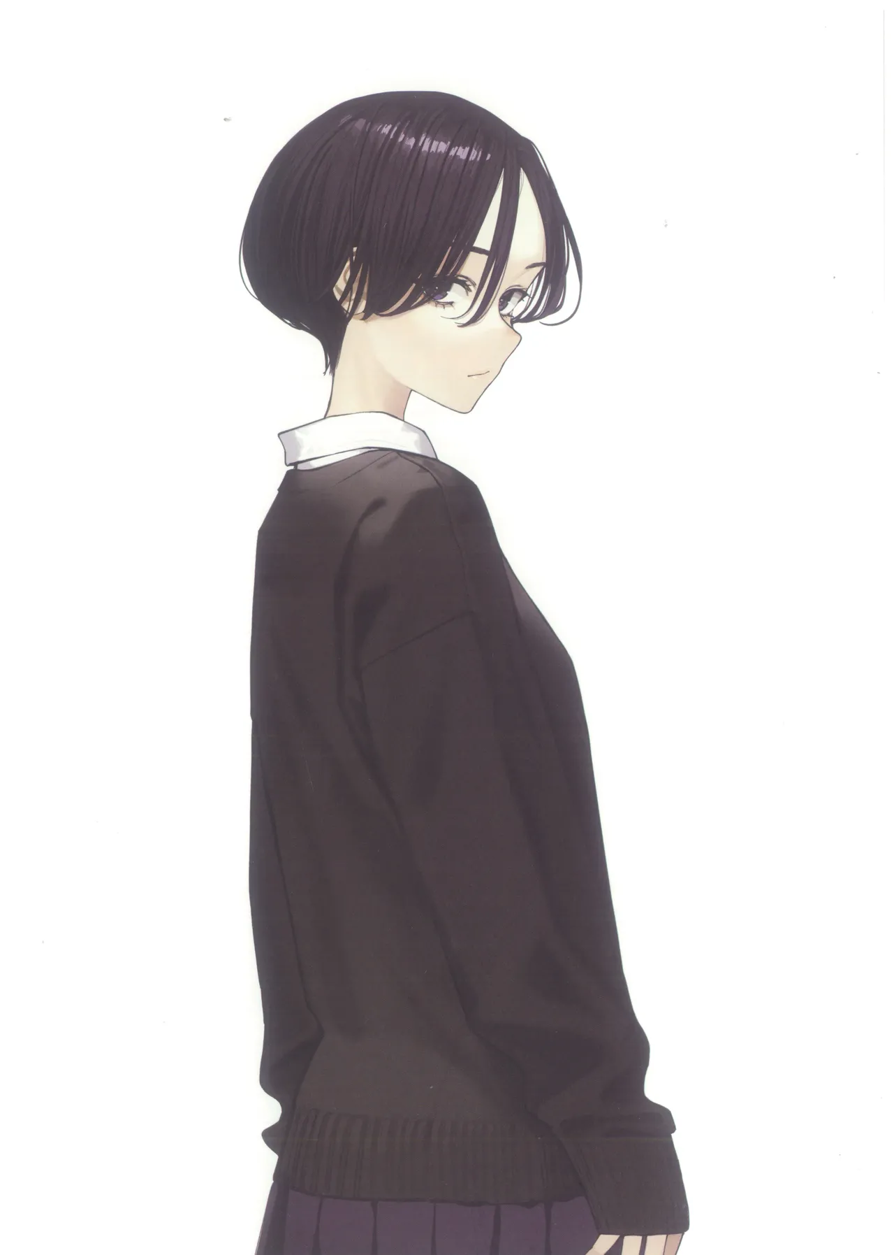 "It's a bit late, but I've fallen in love with my childhood friend" illustrations page 7 full