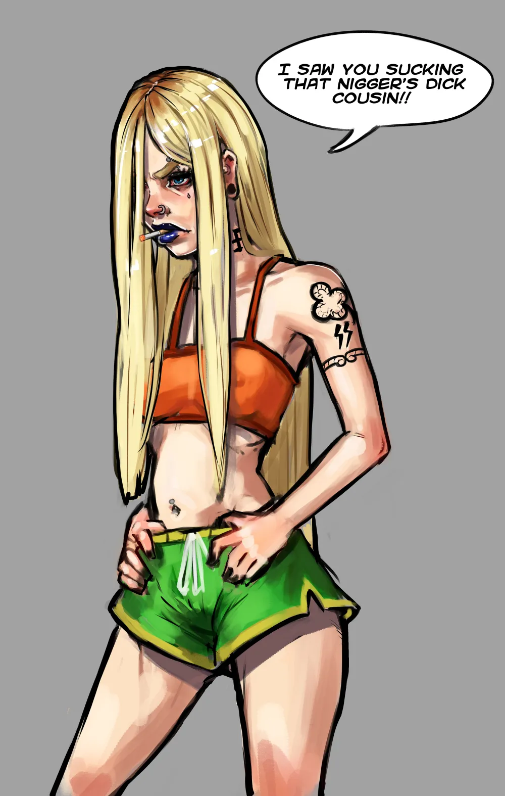 Little Racist Shithead page 4 full