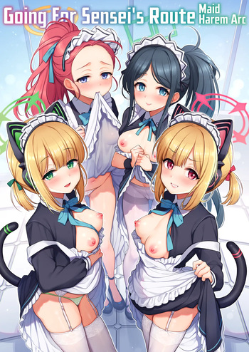 Sensei Kouryaku Game Maid Harem Hen | Going For Sensei's Route Maid harem arc cover