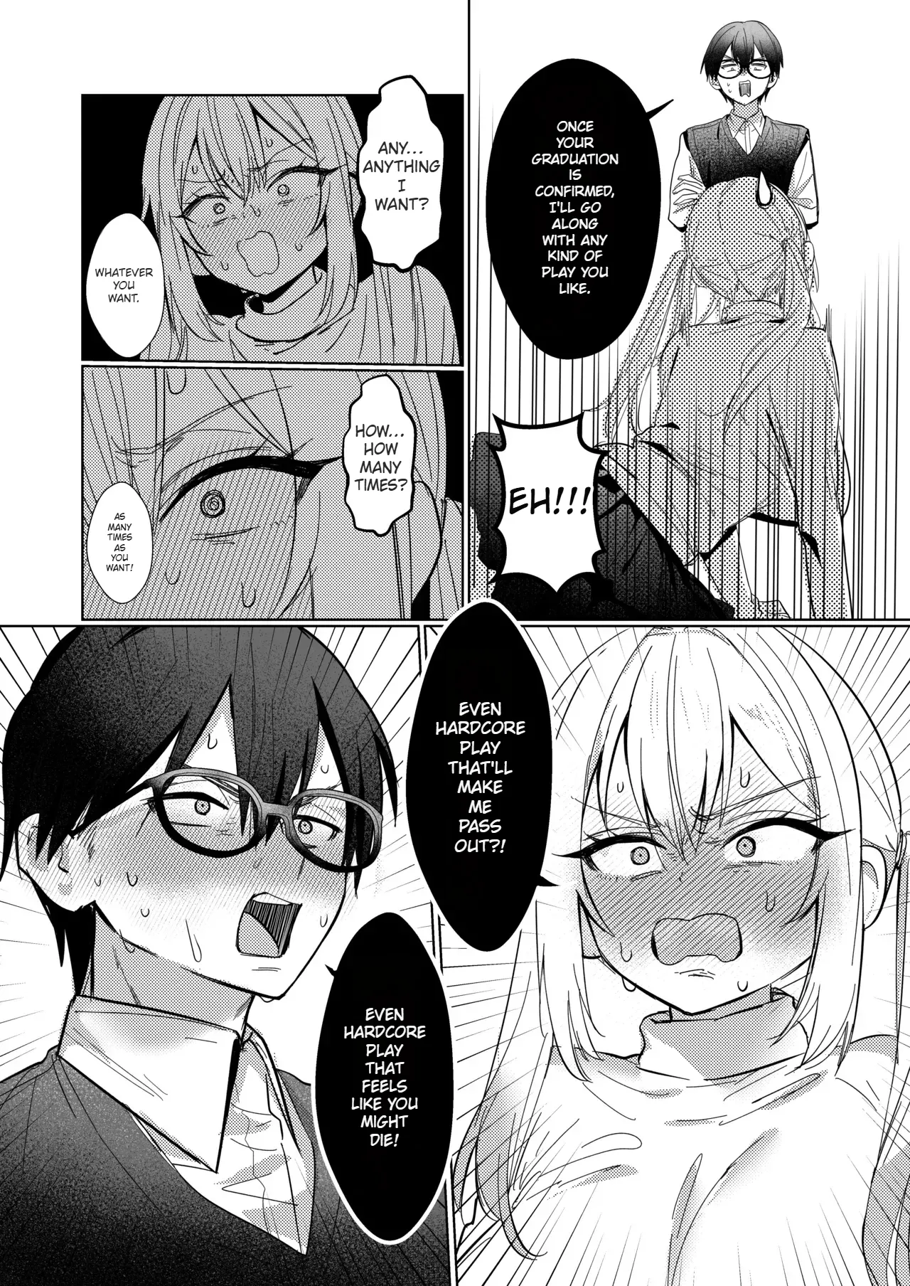 Ryou Kataomoi ga Minoranai Gyaru-san wa Iramura Chikunii ga Tomaranai! 3 page 7 full