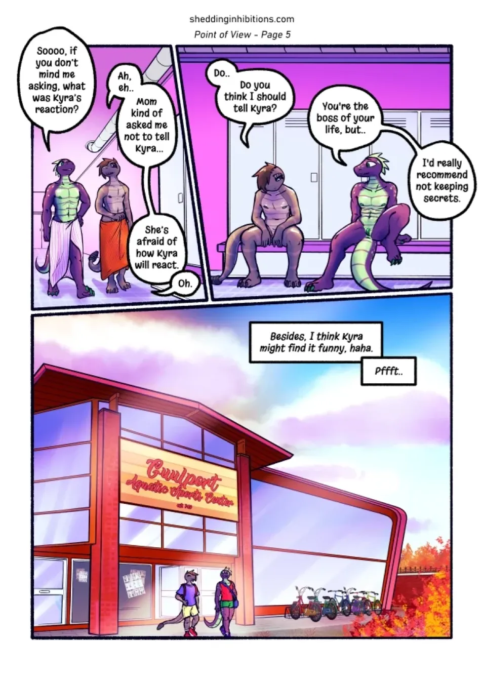 Shedding Inhibitions: Chapter 10 - Point of View page 7 full