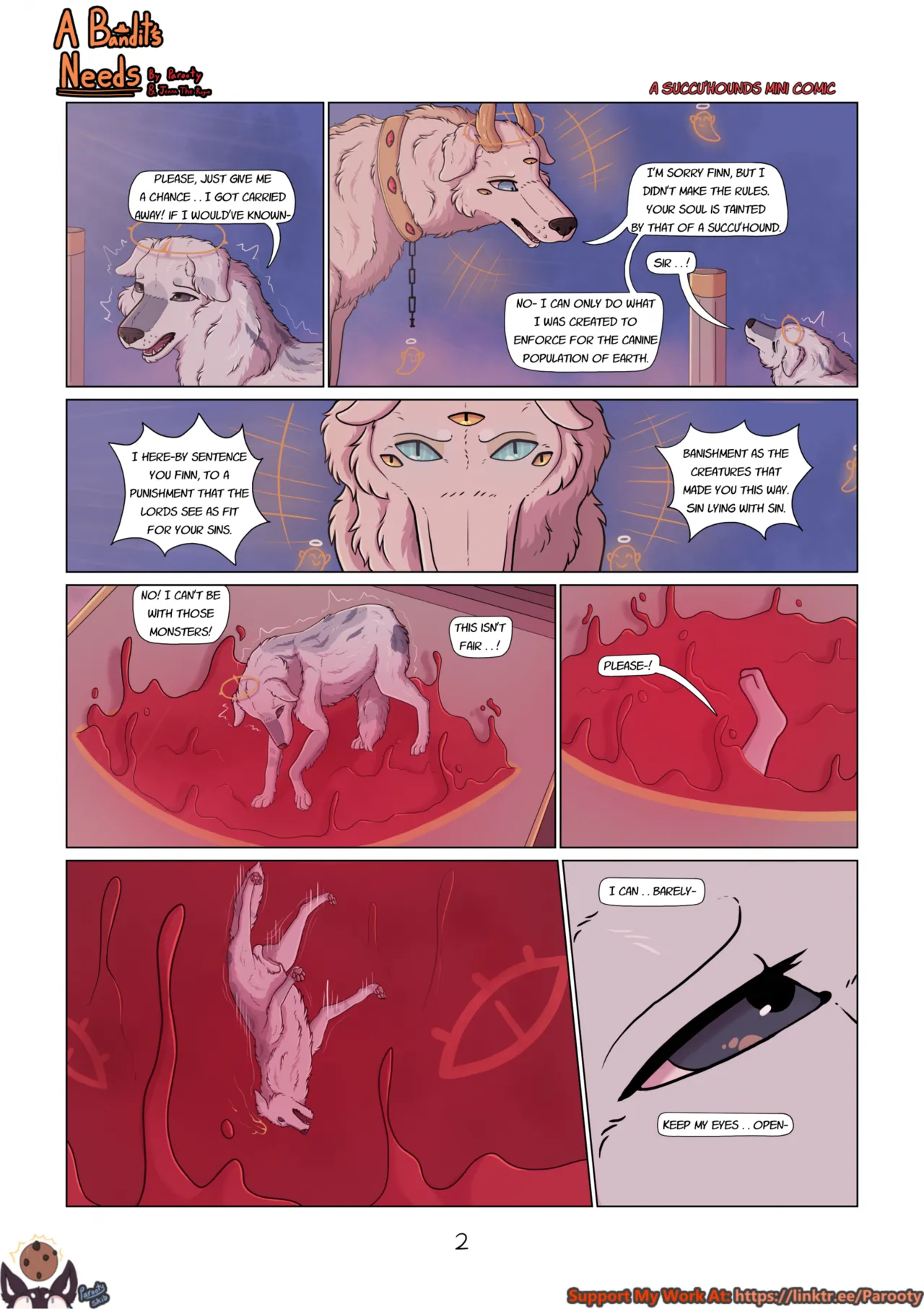 Succu'Hounds: A Bandit's Needs page 3 full