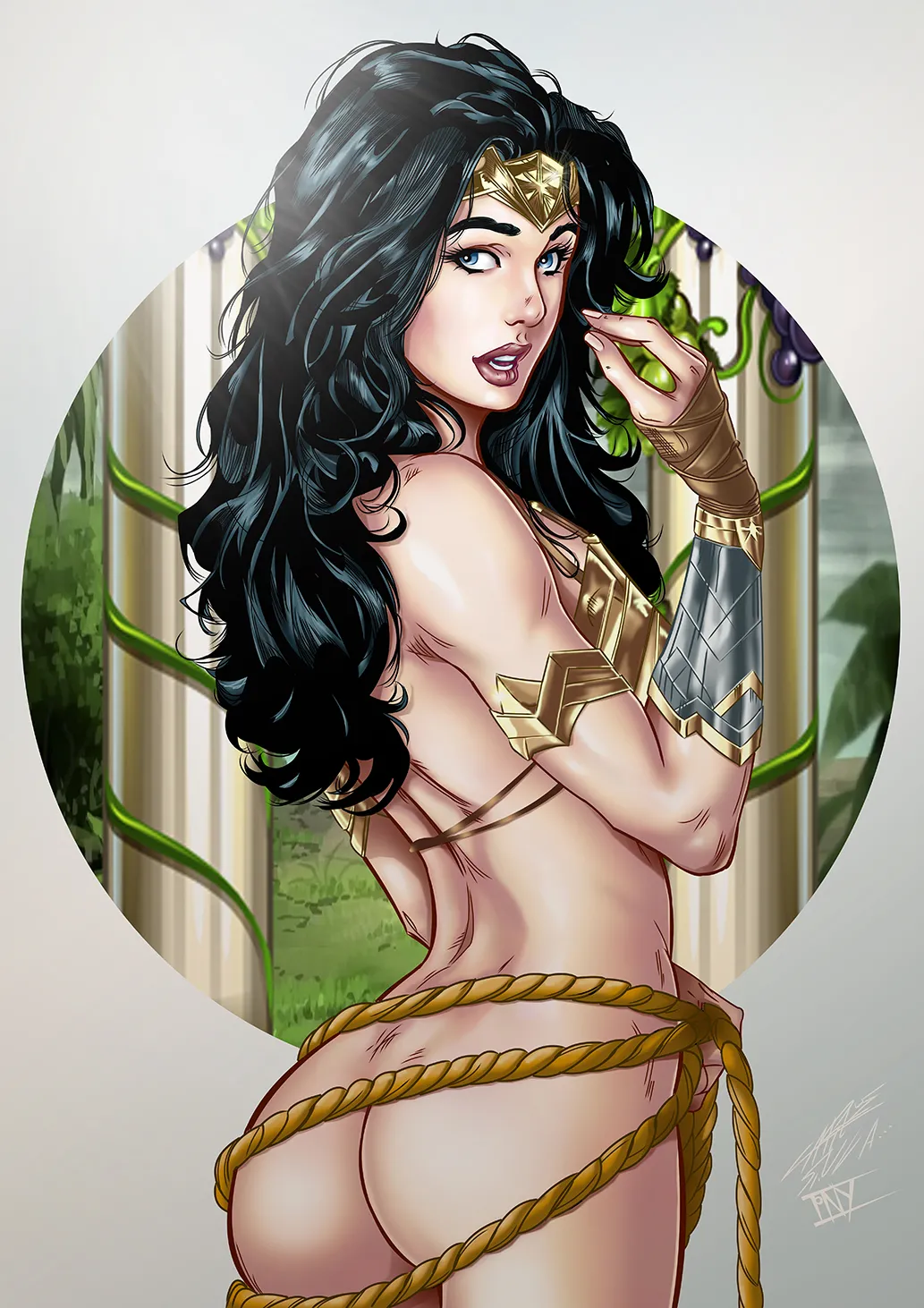 Wonder Woman and others by Carlos Silva page 6 full