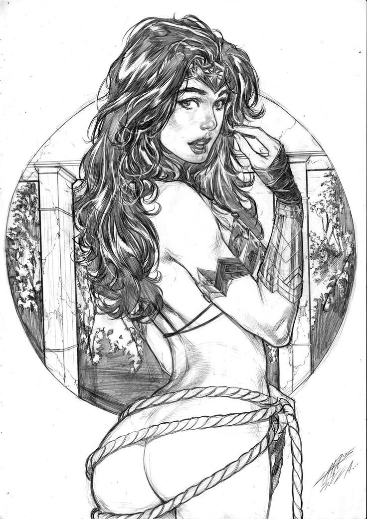 Wonder Woman and others by Carlos Silva page 7 full