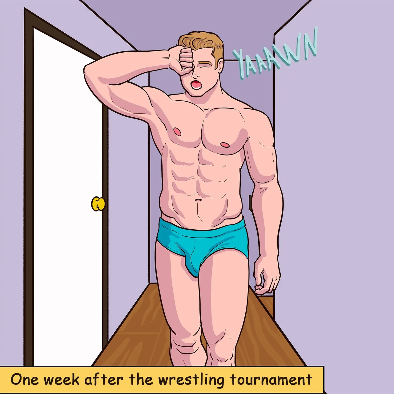 Gabo Artwork Comic 70 - Greg &amp; Sean Find Eric Cruising page 1 full