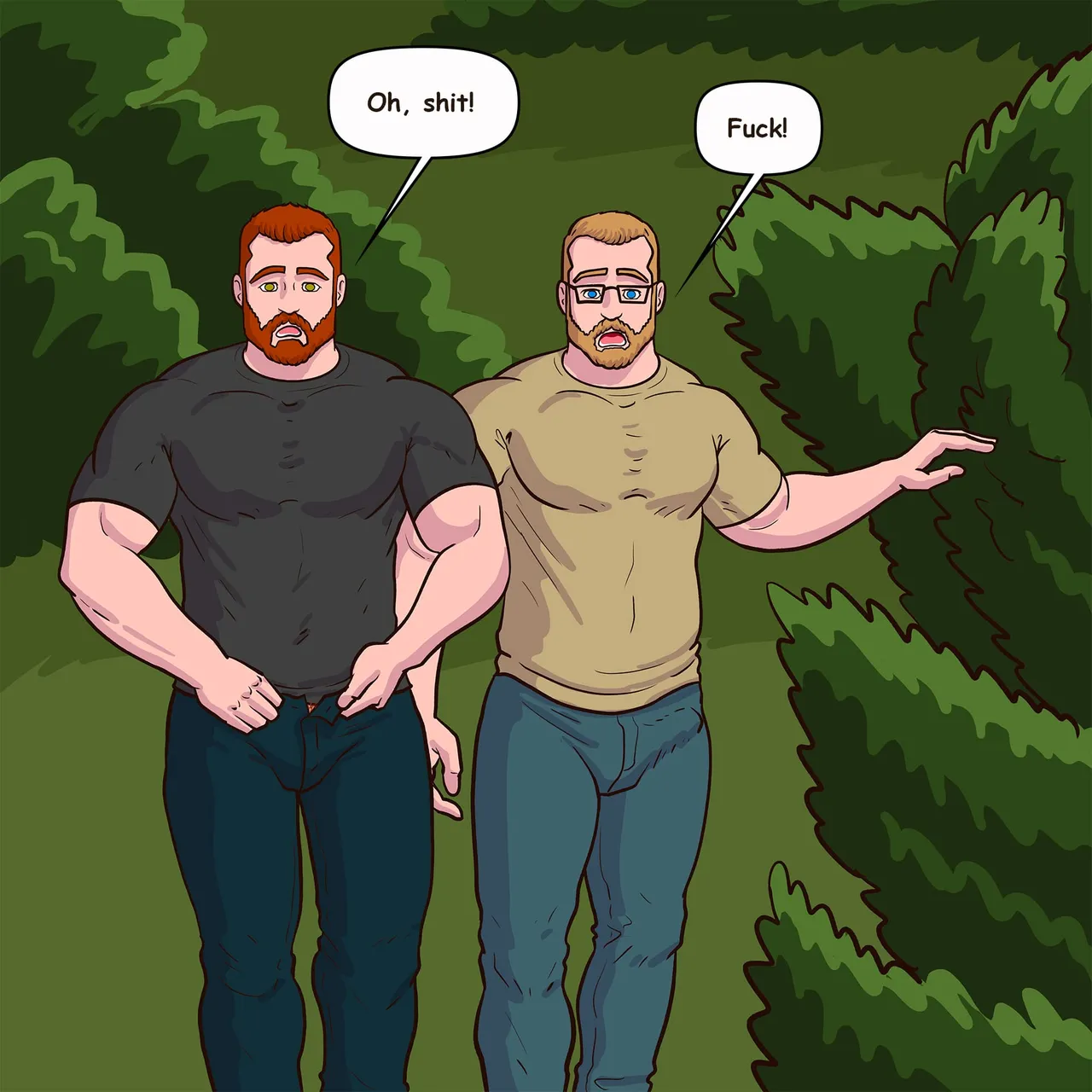 Gabo Artwork Comic 70 - Greg &amp; Sean Find Eric Cruising page 10 full