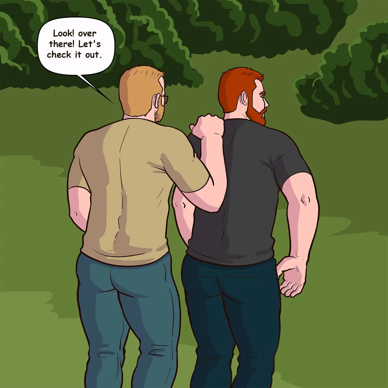Gabo Artwork Comic 70 - Greg &amp; Sean Find Eric Cruising page 7 full