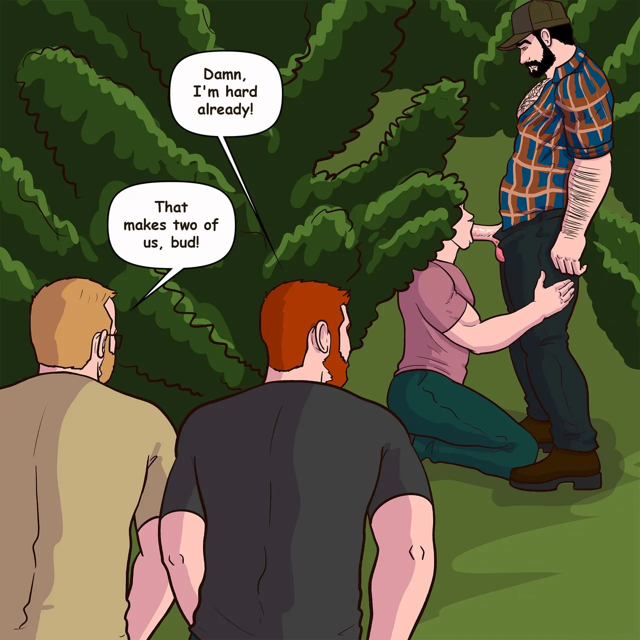 Gabo Artwork Comic 70 - Greg &amp; Sean Find Eric Cruising page 8 full