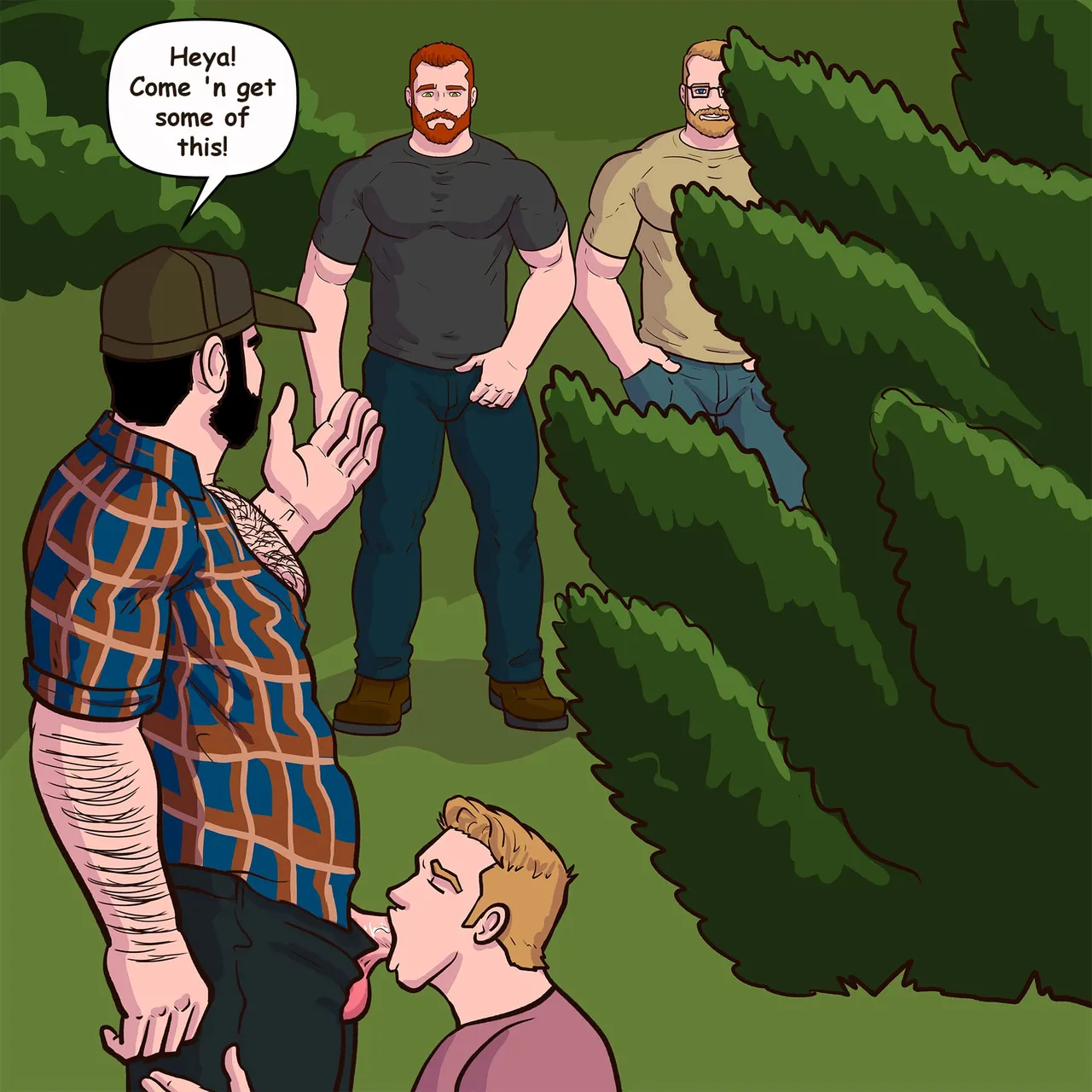 Gabo Artwork Comic 70 - Greg &amp; Sean Find Eric Cruising page 9 full