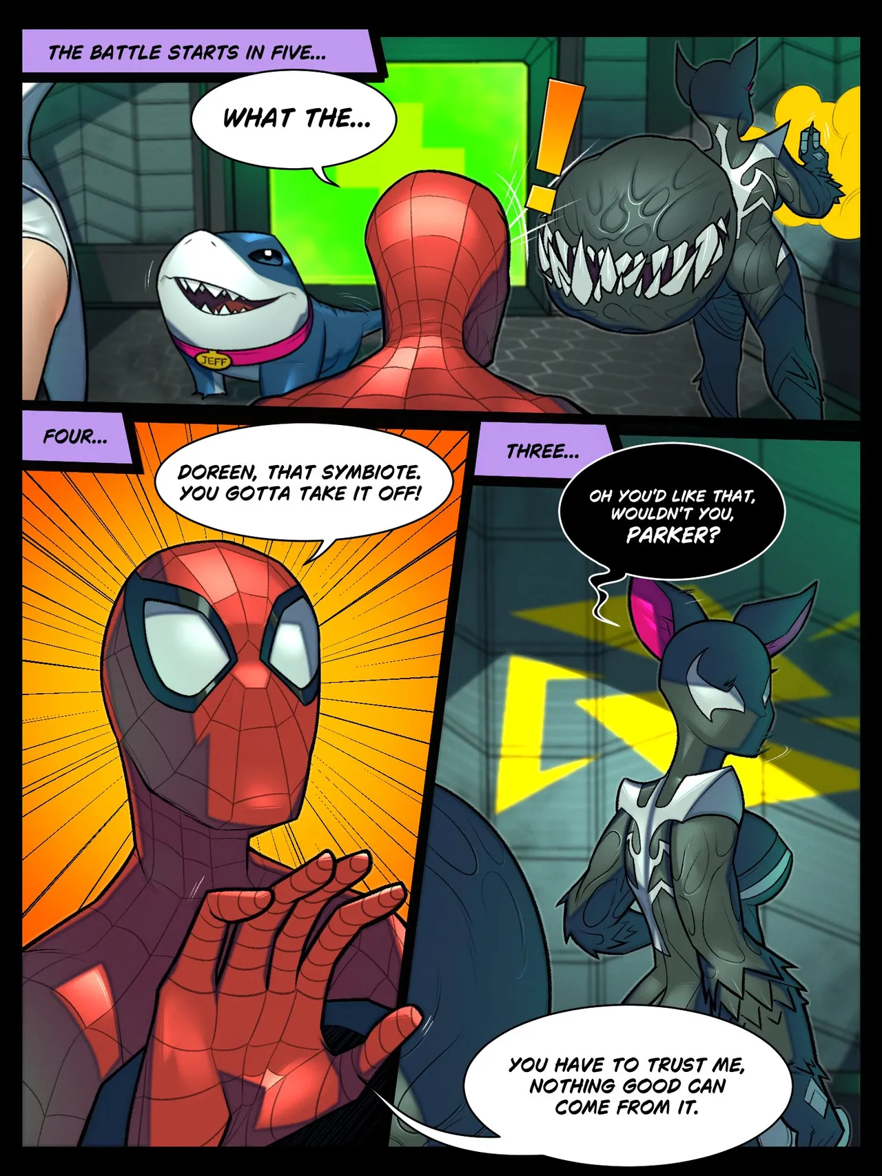 The Unbeatable Squirrel Girl: Horny Venom Symbiote page 3 full
