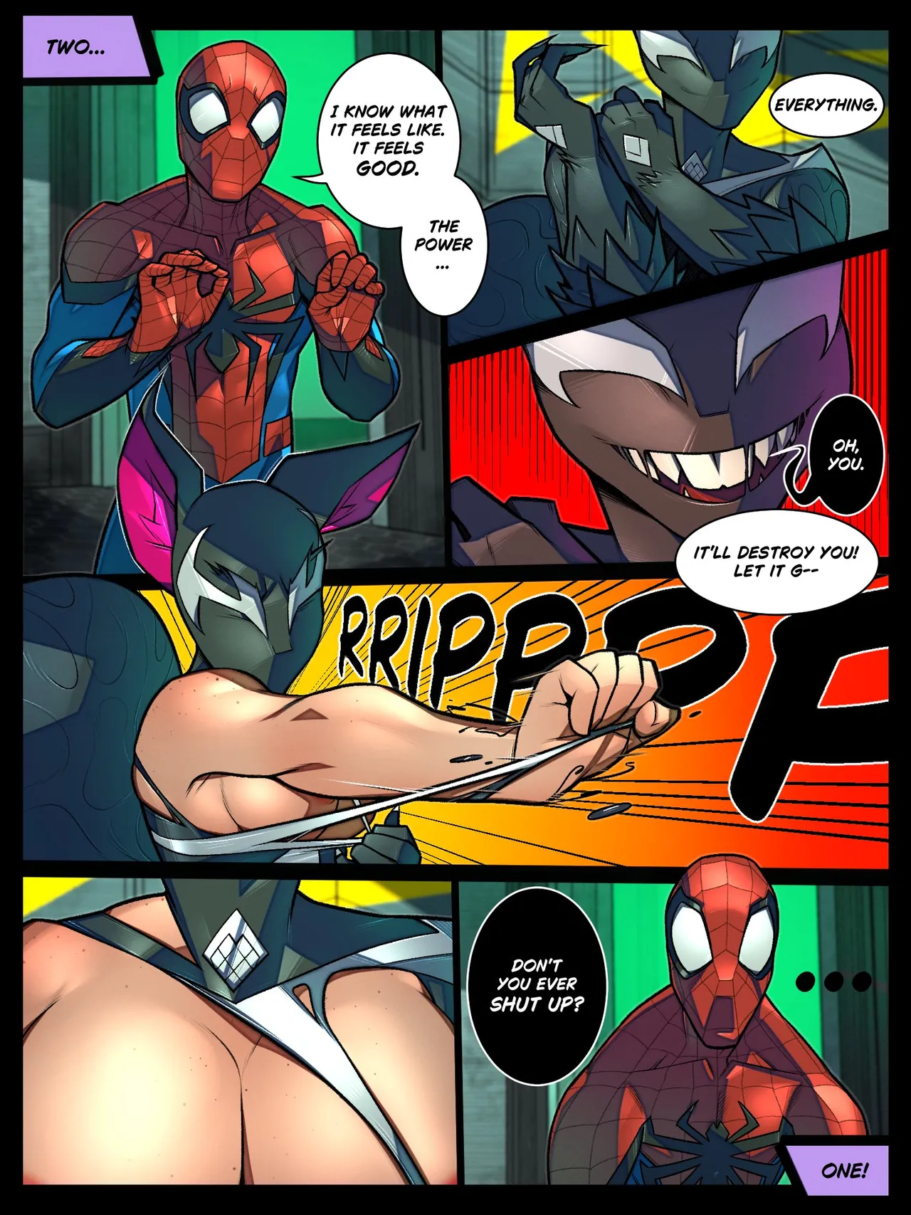 The Unbeatable Squirrel Girl: Horny Venom Symbiote page 4 full