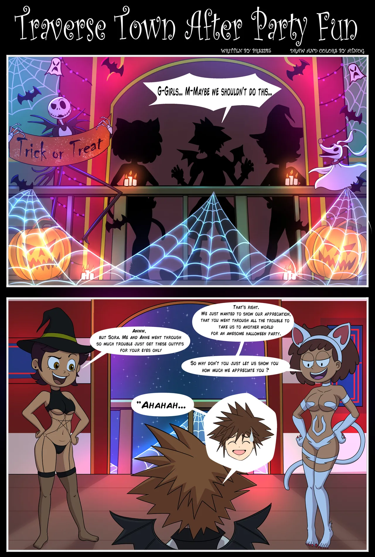 Sora x Anne x Luz page 1 full