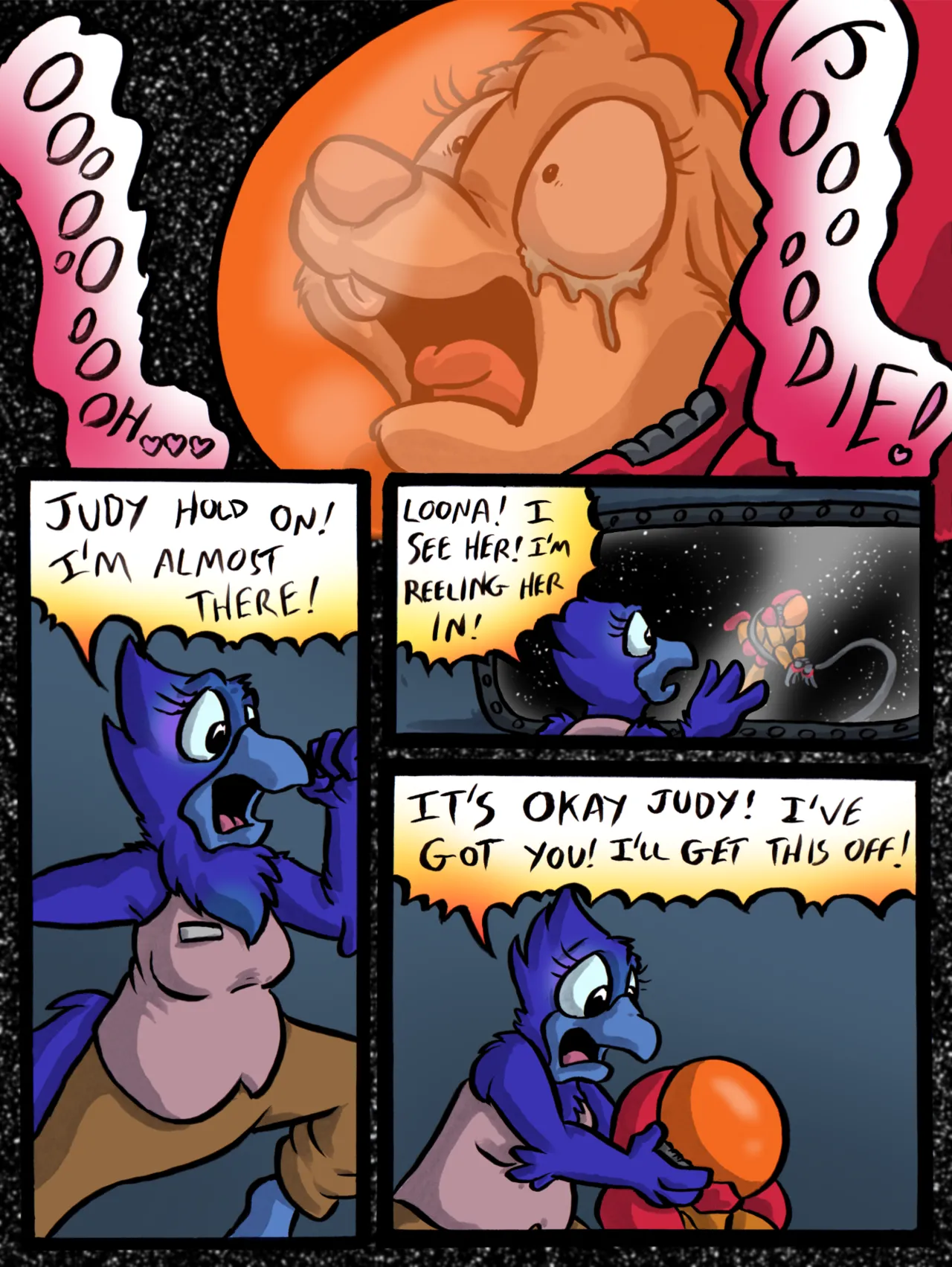 Cosmic Prey page 8 full