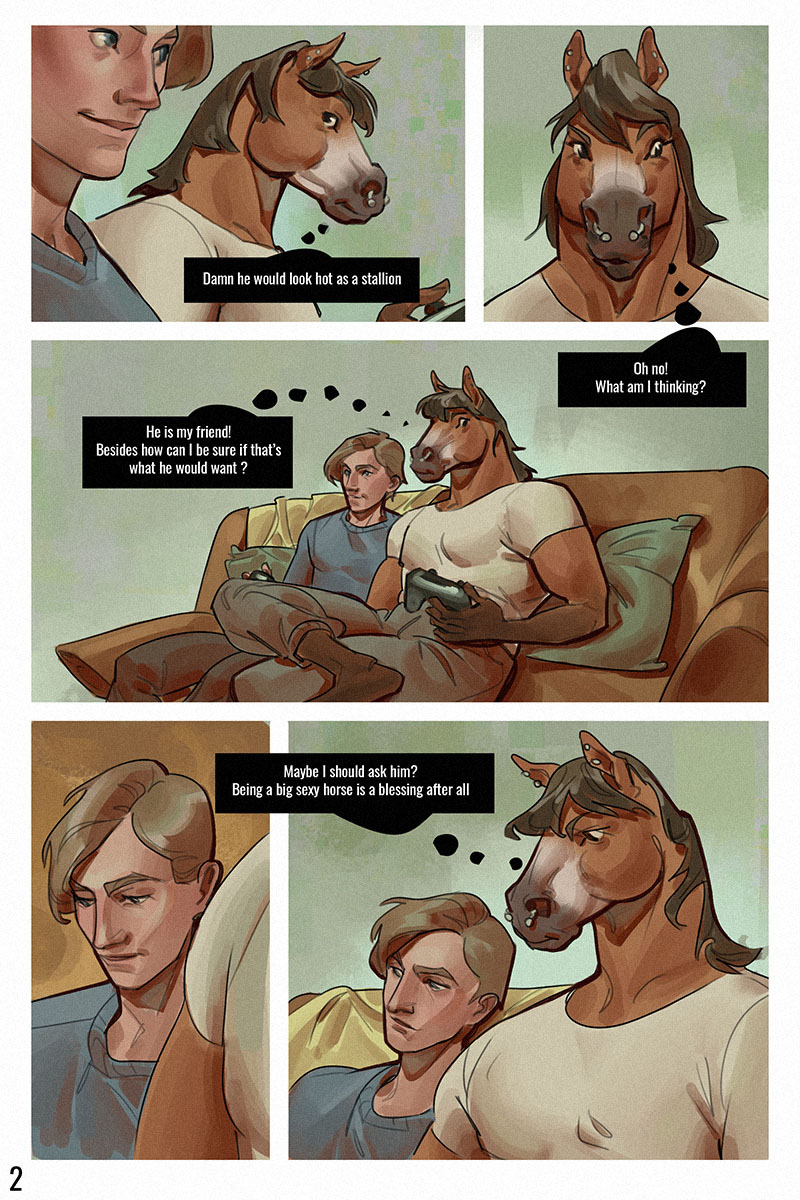 Sculpting A Stallion page 2 full