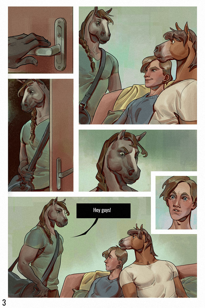 Sculpting A Stallion page 3 full