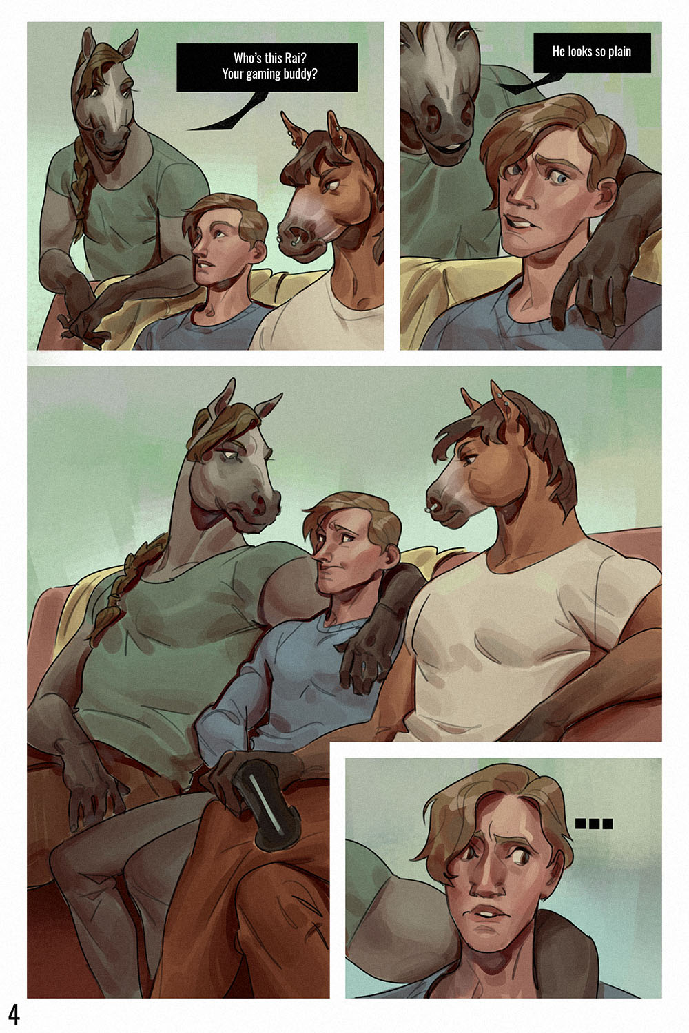 Sculpting A Stallion page 4 full