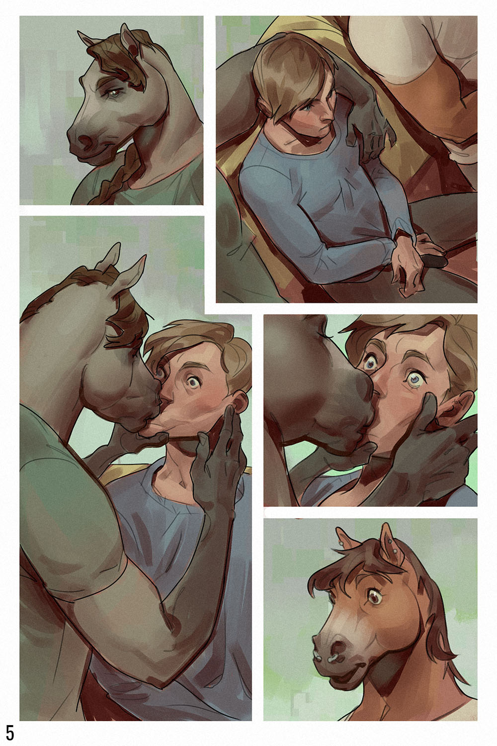 Sculpting A Stallion page 5 full