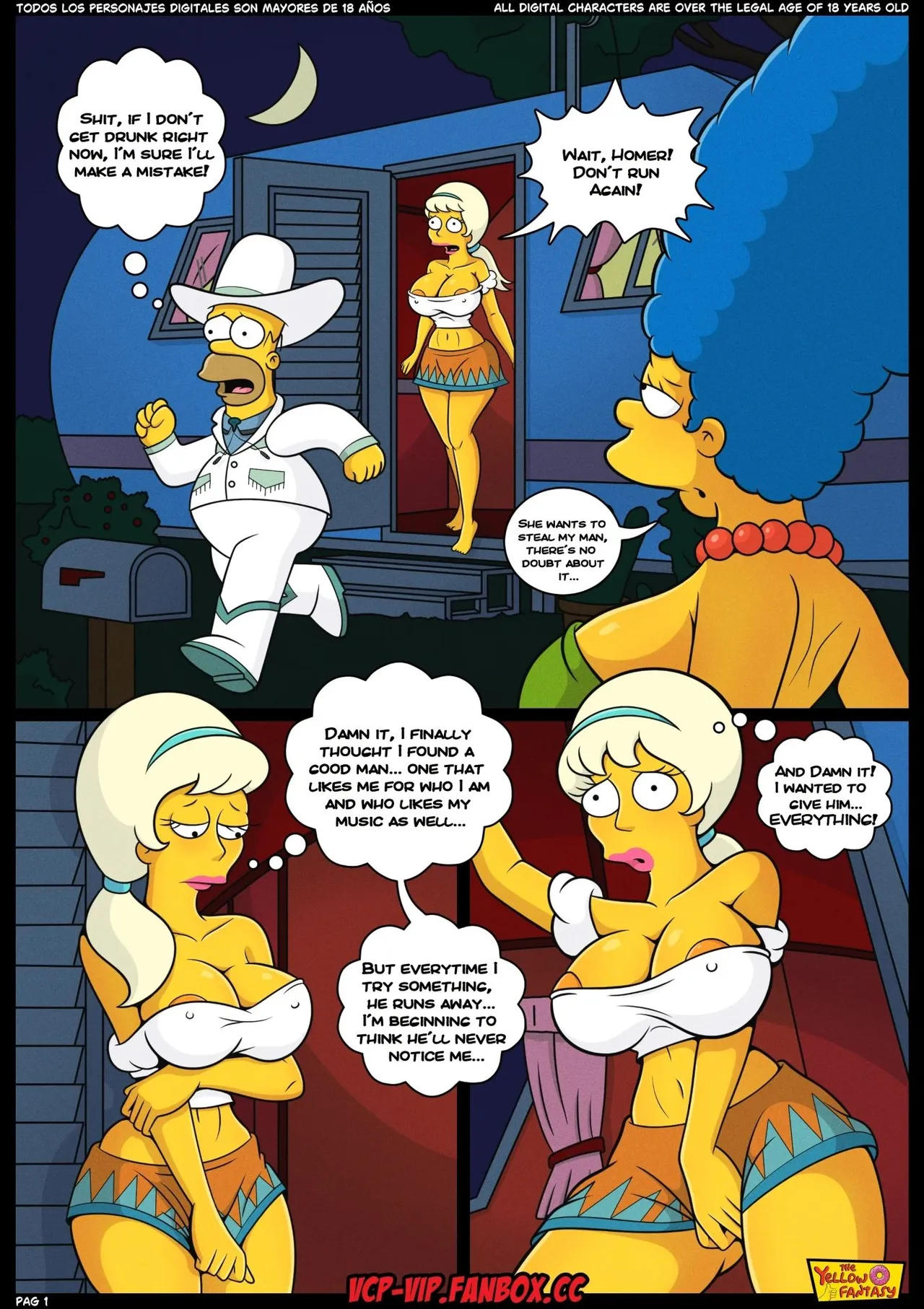 The Yellow Fantasy 19 – Marge’s Revenge page 2 full