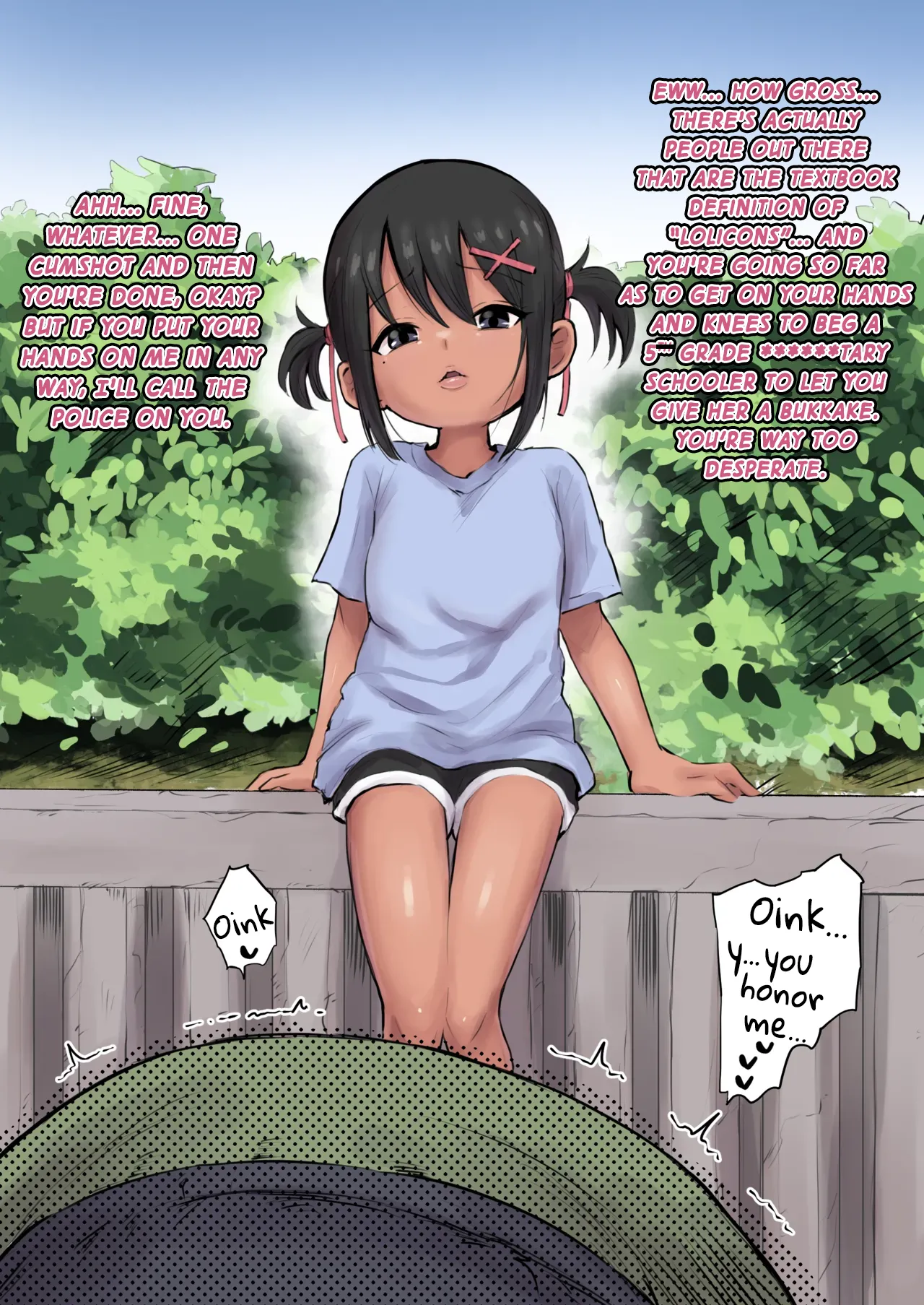 Tanned JS Bukkake page 1 full
