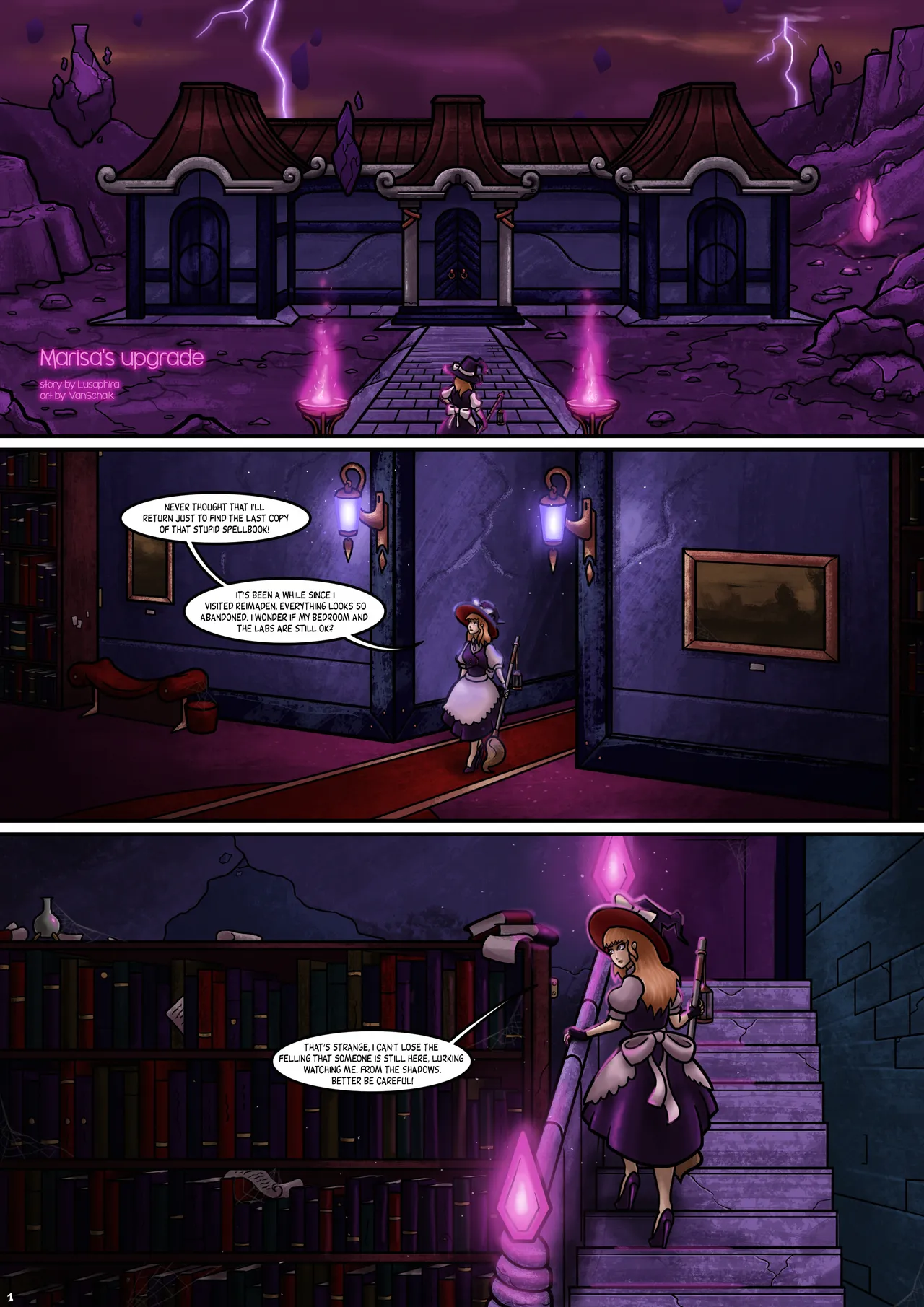 Marisa story page 1 full