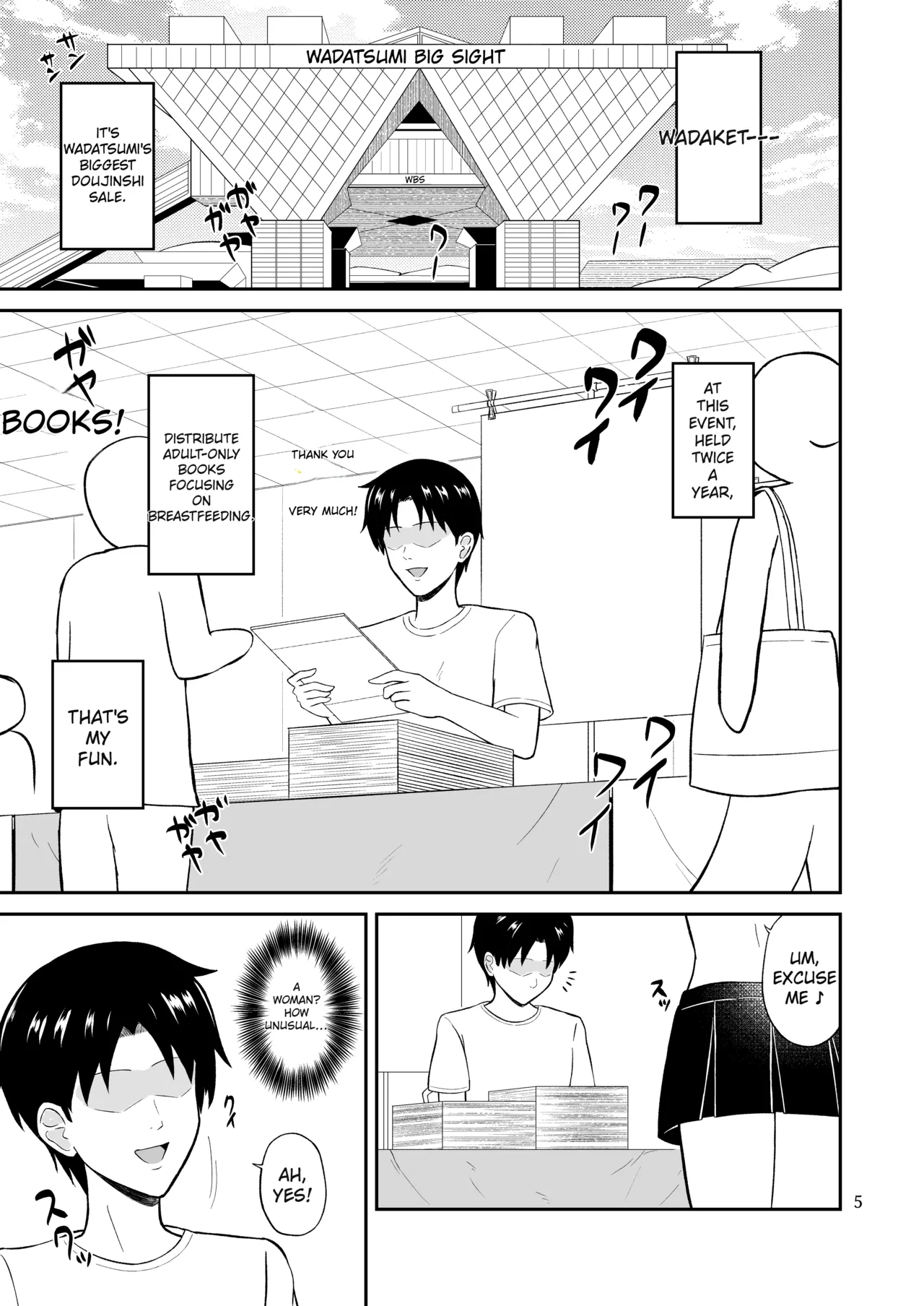 Ero Doujin Mitai na Paizuri Shichao page 5 full