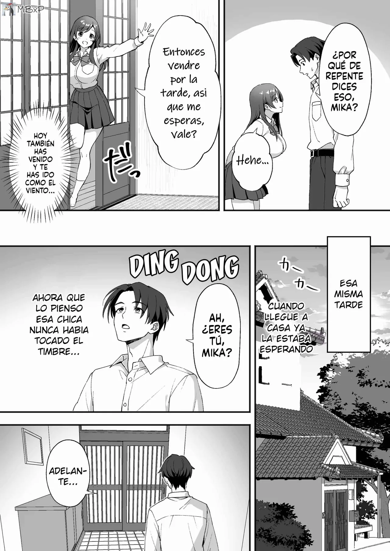 Inaka Mura no Seikatsu 2 ~ Seichou shita Osananajimi no Tomodachi ni Nakadashi wo Kongan sareta no de Sex shita Hanashi｜La vida en un pueblo rural 2 page 4 full