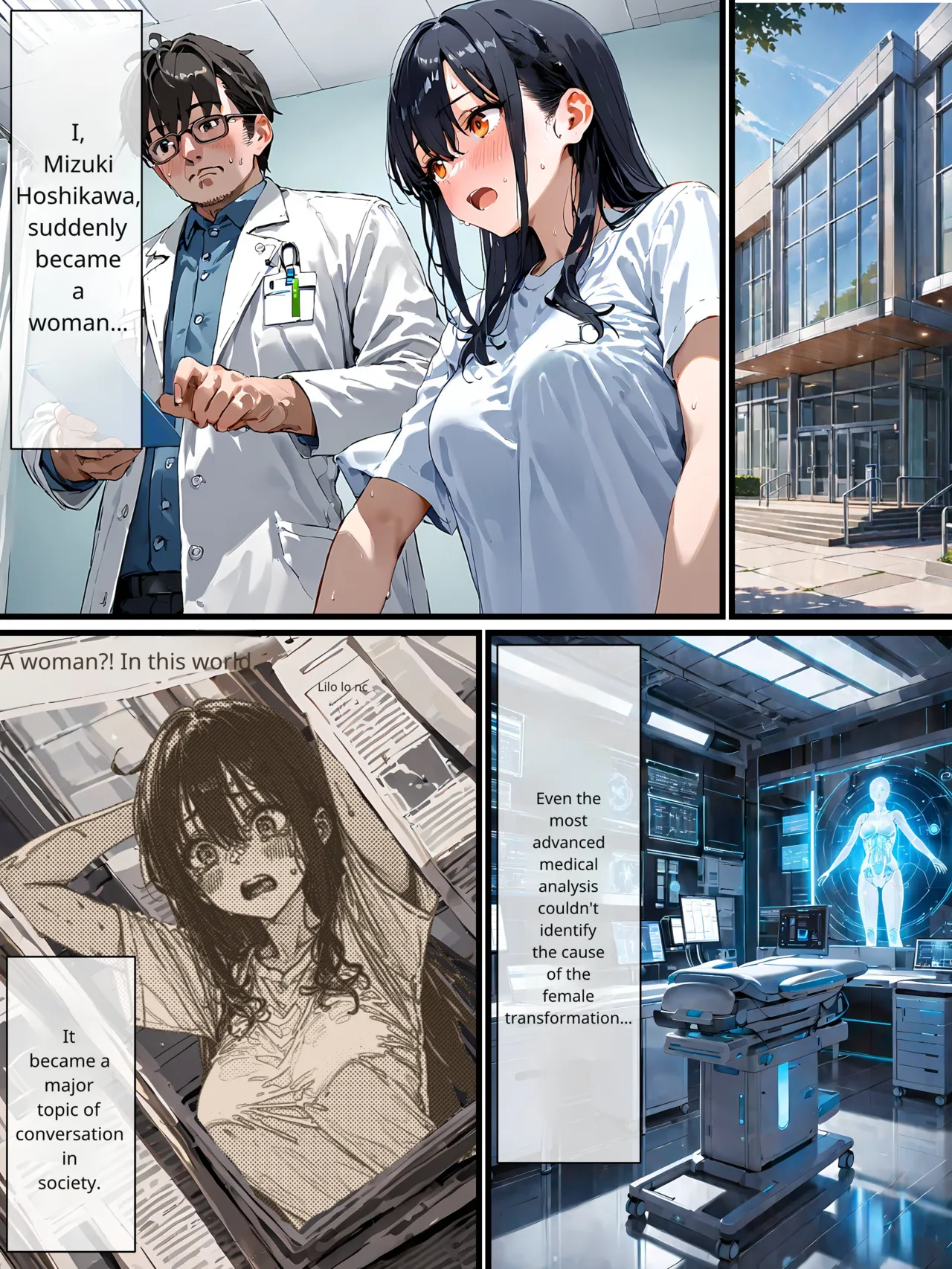 A first in history!! A busty trans woman who was formerly a man makes a shocking AV debut page 5 full