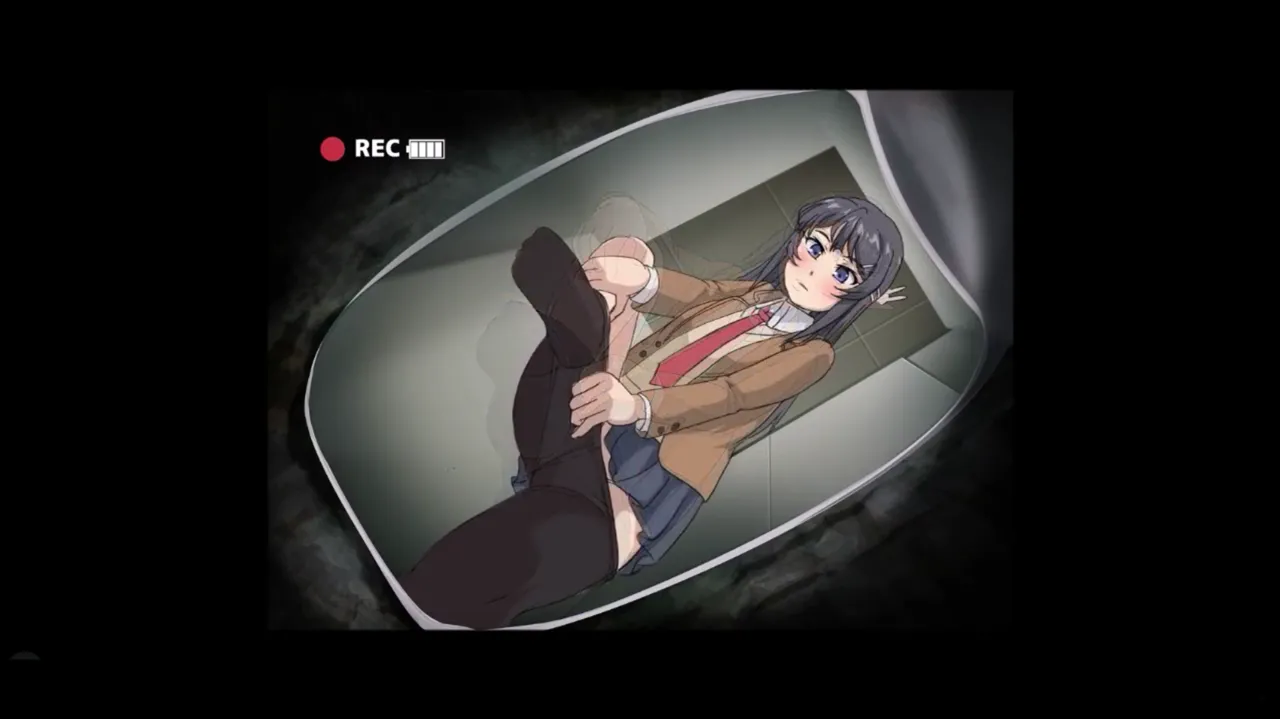 Sexy constipated Mai-san was trying to poop very hard page 9 full