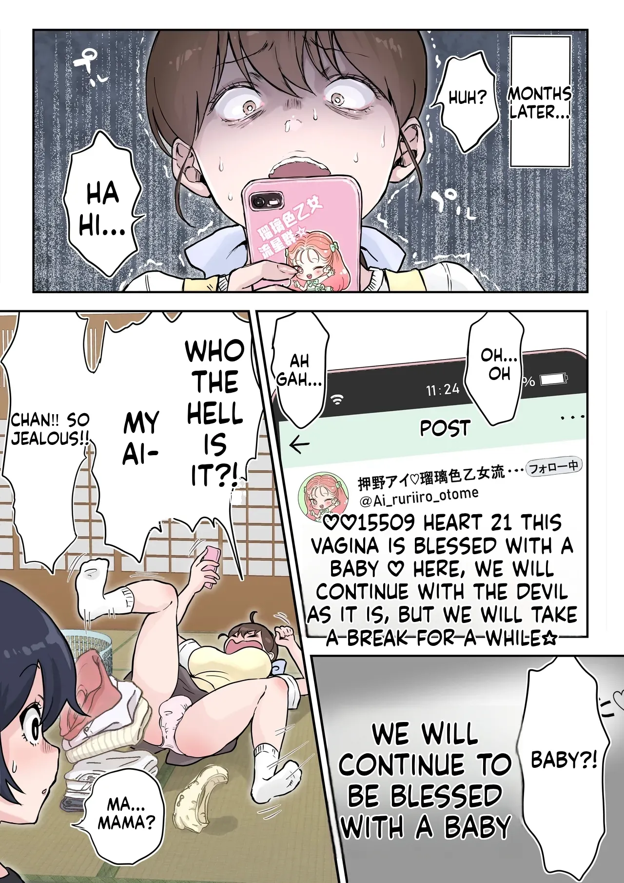Futanari Housewife's Ramblings 6: My Favorite Wall Ass page 9 full