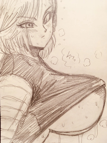 Android 18, Krillin and sometimes Goku cover