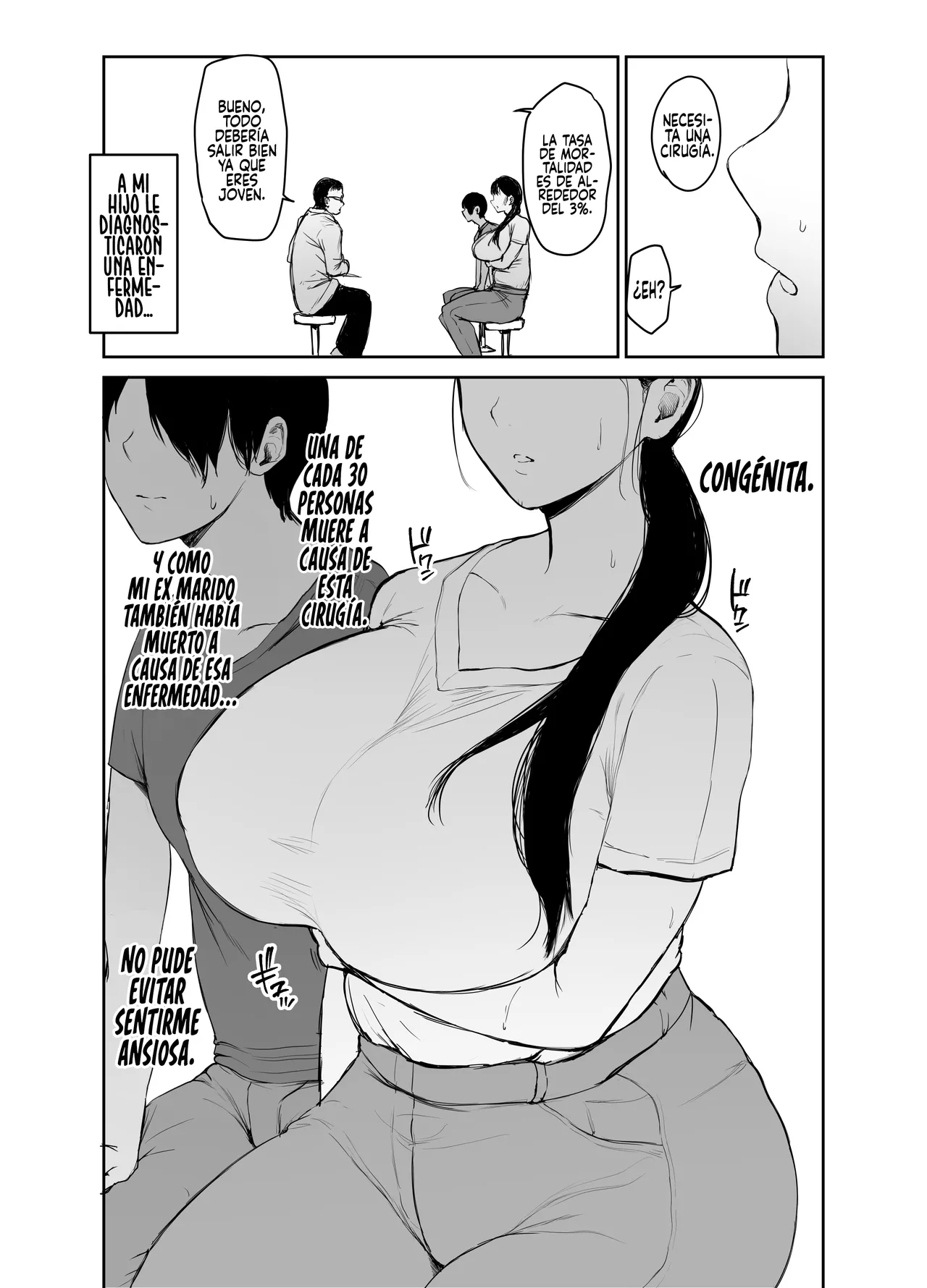 Okaasan ni wa Kore Gurai Shika Dekinaikara｜Porque lo ÚNICO que puede hacer mi MADRE es INCESTO... page 4 full