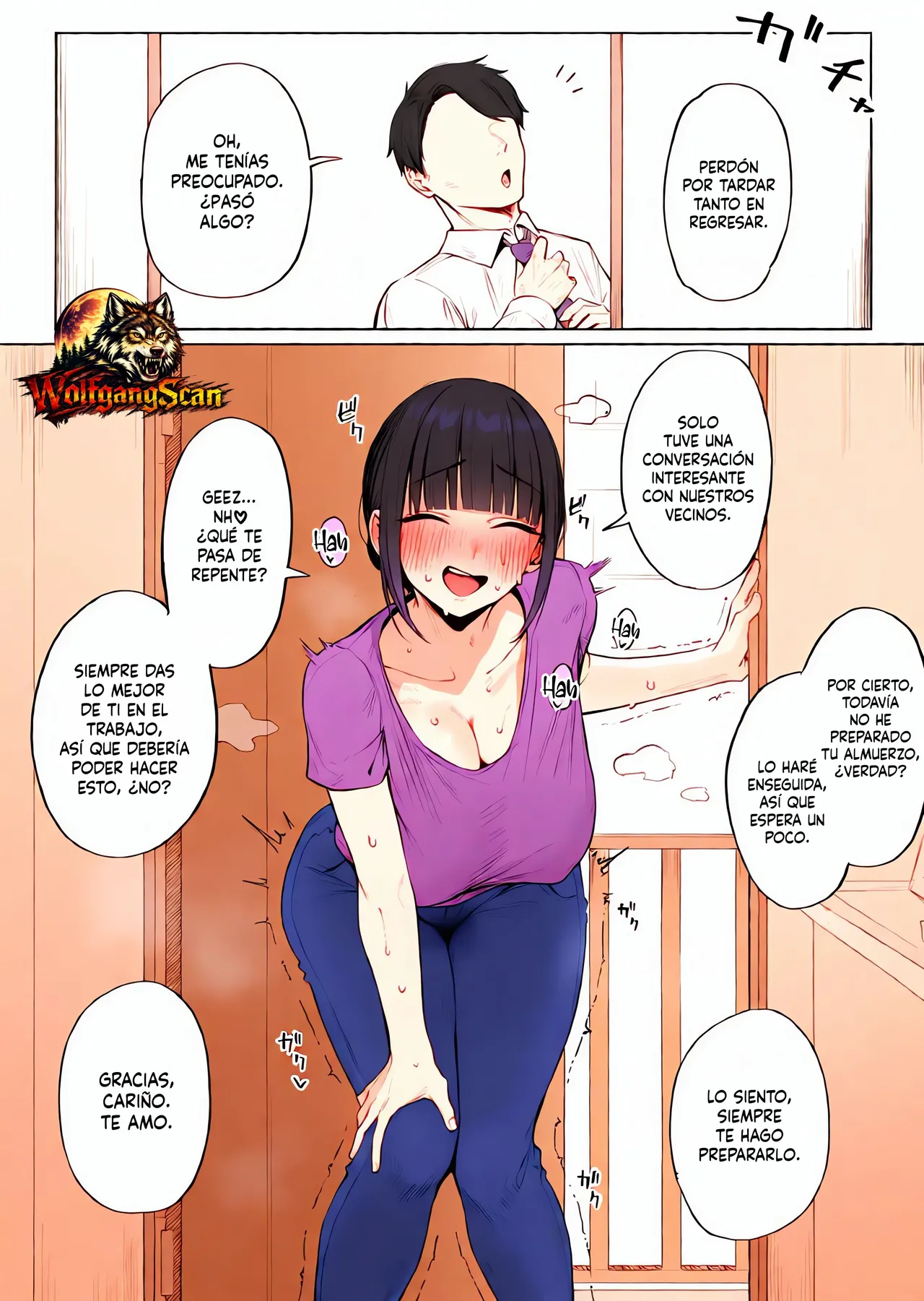 Asakara Dosukebe Uwaki Koubi Shichau Hitozuma-san | Una Esposa Pervertida Teniendo Sexo Infiel Temprano por la Mañana page 8 full