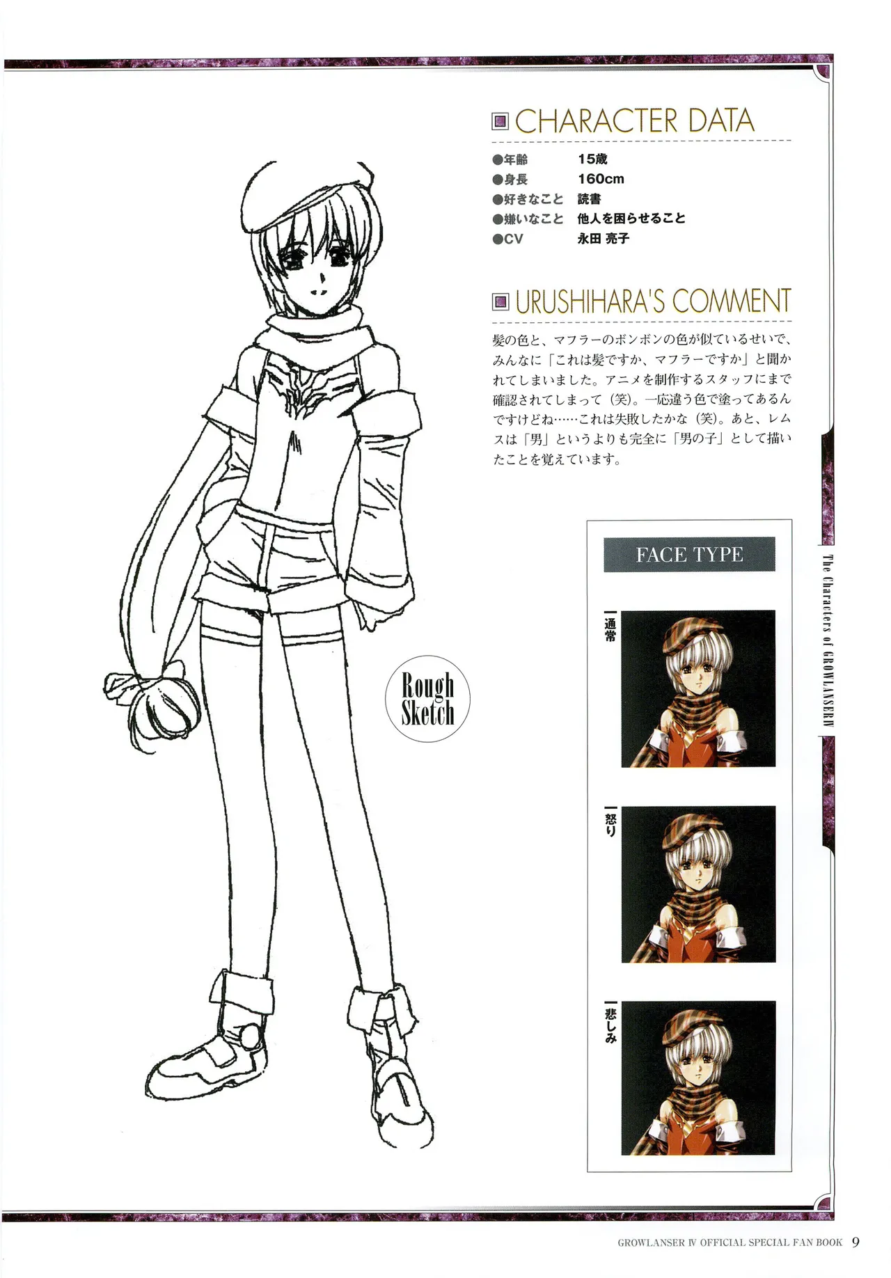 Satoshi Urushihara - Growlanser IV Art Works page 9 full