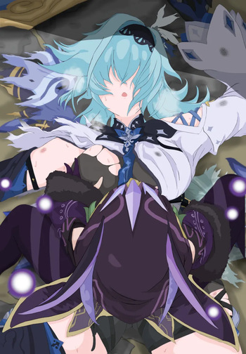 Eula vs Fatui Cryo Cicin Mage cover