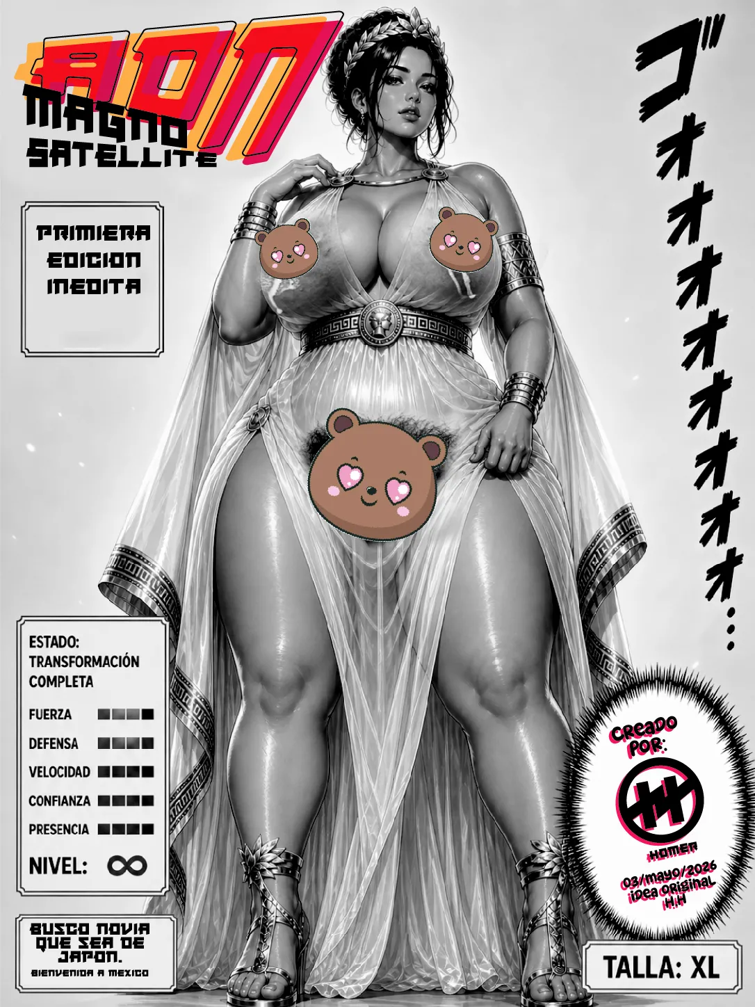 MAGNO SATELLITE PRESENTS. ADNHH. AZUZA VOL. 1 FIRST DIGITAL WORKS MEXICO page 7 full