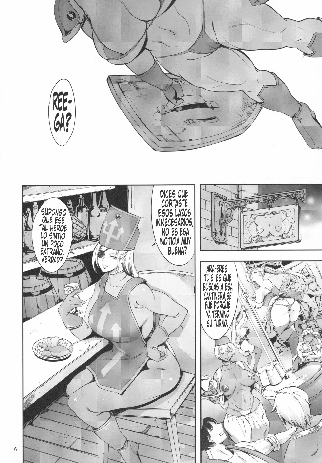 Haiboku Onna Senshi to Yareru Sabaku no Kuni no Tougijou l Una arena en un País Desértico donde Puedes Follar con una Guerrera Derrotada page 5 full