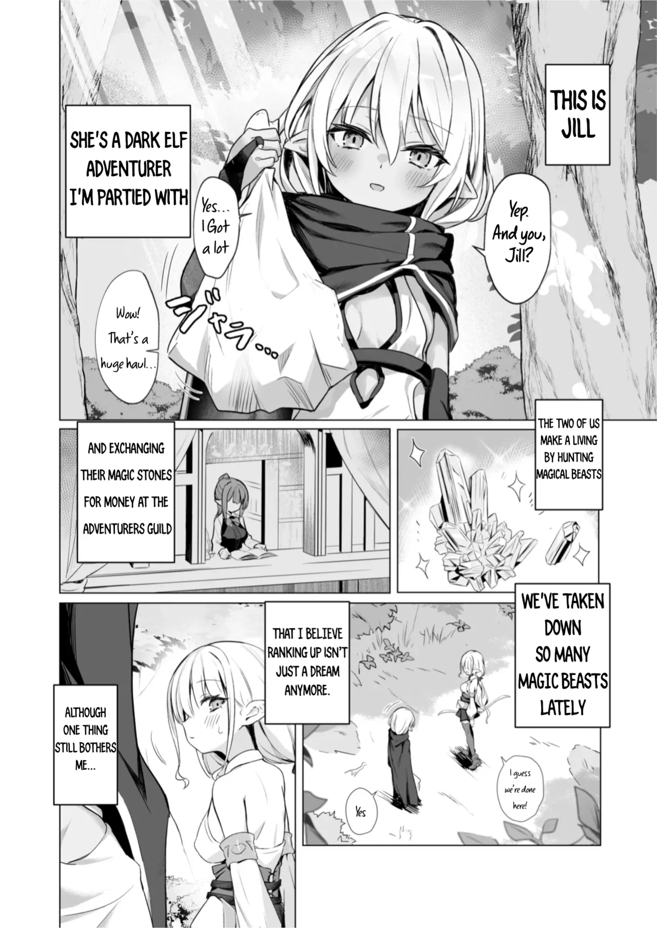 Slime no Doku de Hatsujou shita node Nakama to Les Sex shite mo Mondainai | It's Okay to Have Lesbian Sex With My Comrade Because The Slime's Poison Made Us Horny page 4 full