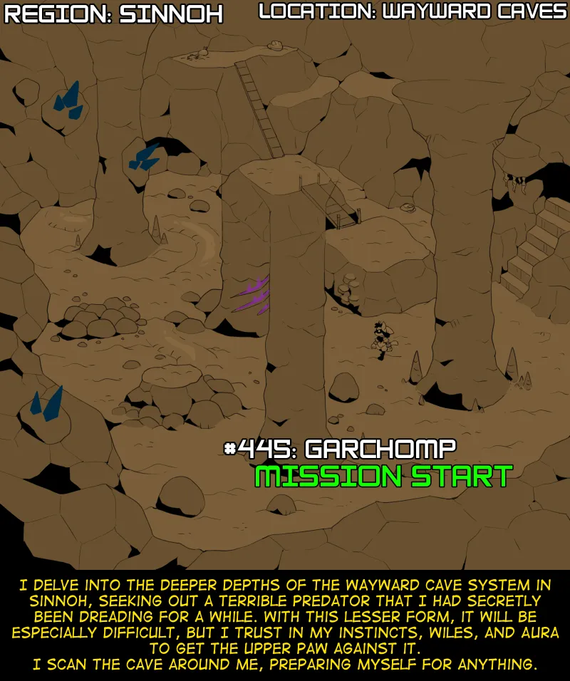 Hildegard's Quest for Aura - Garchomp page 1 full