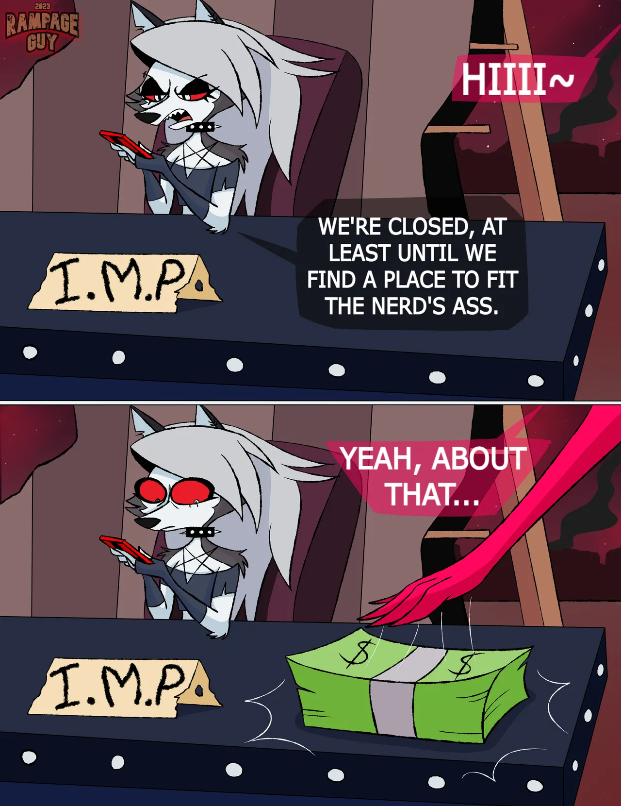 Macro Mayhem in Hell page 10 full