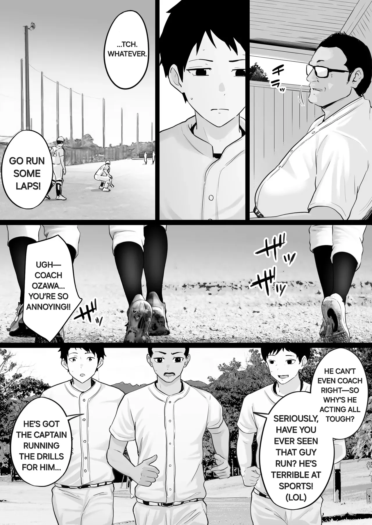 The night i watched my beloved mother have sex with the baseball coach i hate! page 8 full