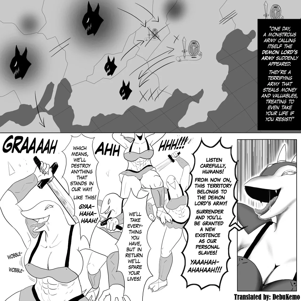 The Attack Of The Demon Lord's Army page 3 full