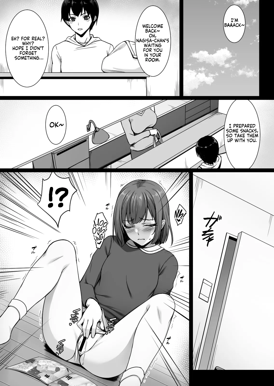 Sougo Onanii de Osananajimi wa Itsumo Iku! ~Kore Ijou Iku to Tomaranai yo?~ | My Childhood Friend Loves It When We Jerk Off Together! But What Will Happen If We Keep Going!? page 8 full