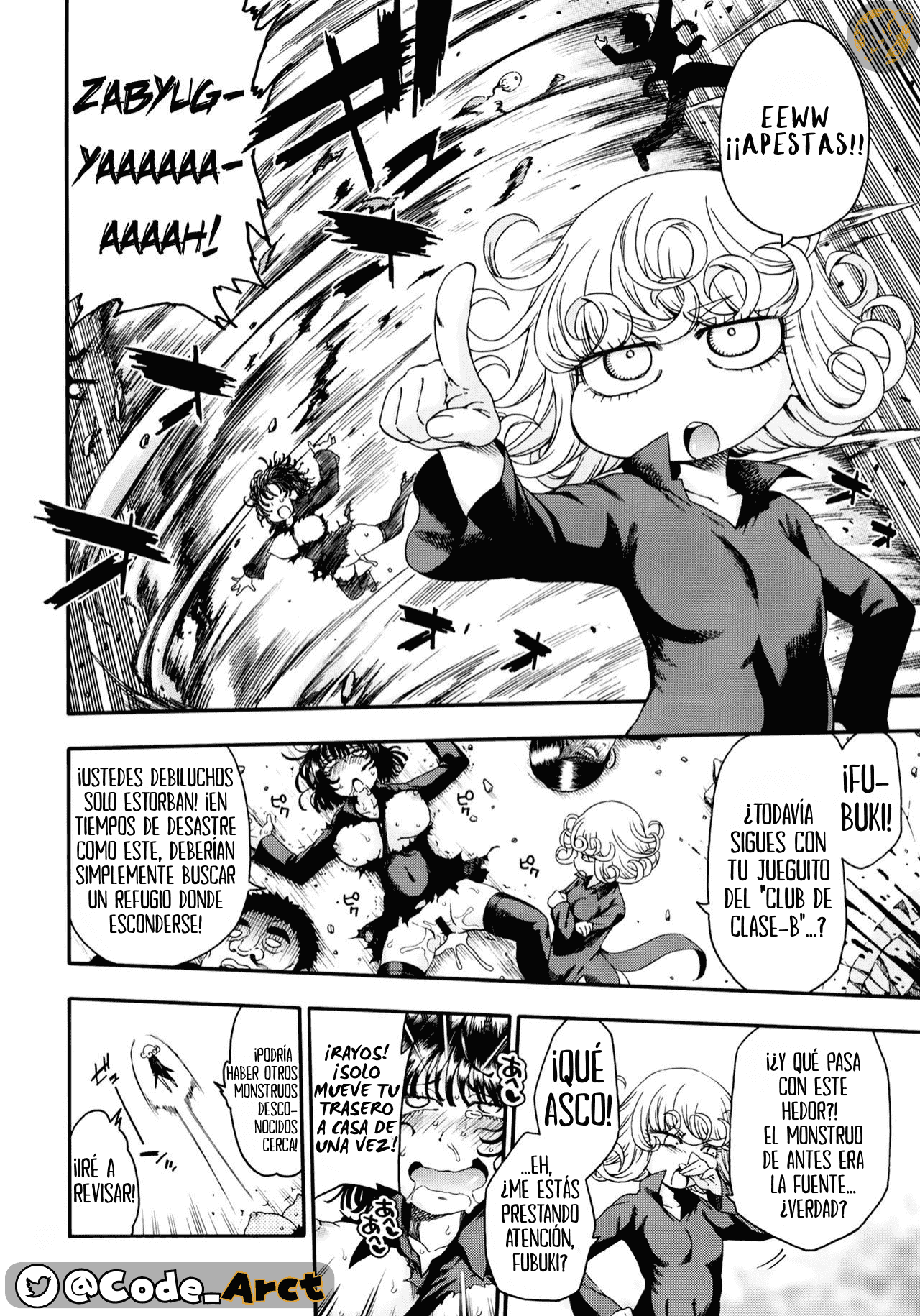 Nivel de desastre: Tatsumaki page 6 full